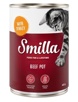 Smilla Rindtöpfchen 6 x 400 g - Rind mit Pute