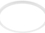 Briloner Leuchten LED Deckenleuchte 7157416 SLIM, LED fest integriert, Neutralweiß, Deckenlampe, 42x2,9cm, Weiß, 22W, Wohnzimmer, Schlafzimmer, Küche
