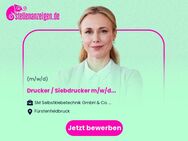 Drucker / Siebdrucker (Stanz-, Schneide-, Drucktechnik) m/w/d - Fürstenfeldbruck Zentrum