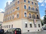 Ganz oben! + Dachgeschoss mit Lift + Parkett + Fußbodenhzg. + Loggia + Wanne & Dusche + LED-Licht - Leipzig