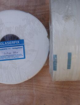 ! GLASERFIX 111 WEISS VORLEGEBAND SELBSTKLEBEND ! - Arzberg (Bayern)