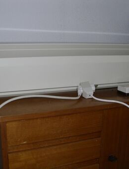 Fußleistenheizung 1000 beige mit Thermostat - Löhne