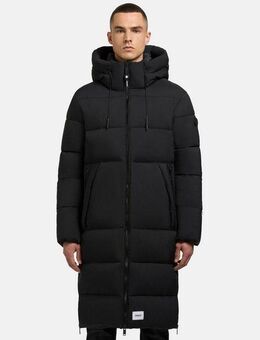 khujo Steppmantel Rigo Matt-YM Warmer Herren Puffermantel mit Rucksack-Trägern