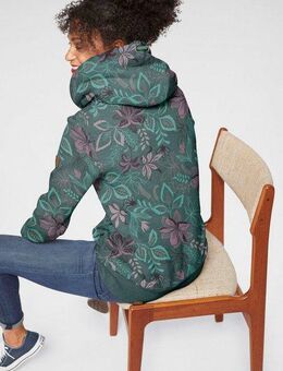 Ragwear Kapuzensweatshirt GRIPY FLOWERS O Hoodie mit floralem All Over-Druck