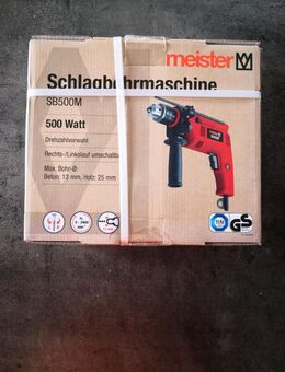 Schlagbohrmaschine SB500M neu OVP - Forchheim (Bayern)