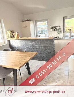 Trierweiler: Helle 2-Zimmer-Wohnung mit Südbalkon, Einbauküche und Holzofen mit perfekter Lux-Anbindung. - Trierweiler