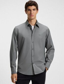 BOSS ORANGE Langarmhemd Relegant mit BOSS Stickerei