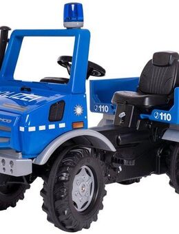 rolly toys® Tretfahrzeug rollyUnimog Polizei, inkl. rollyFlashlight