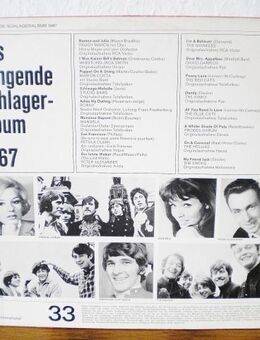 Das Klingende Schlageralbum 1967-Vinyl-LP,SR International - Linnich