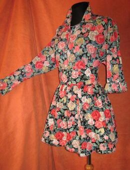 NEU * Rosen * Blumen * Blüten * Flower *Romantik * umwandelbare * Langarm * Kurzarm * Hemd- Bluse "H&M" Gr. 36- 38/ S * bunt * - Riedlingen