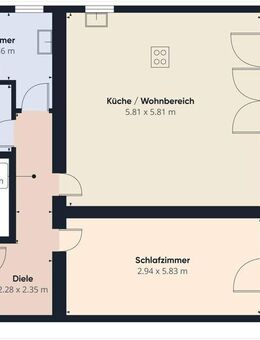 NEUWERTIGE WOHNUNG MIT GARAGE UND GARTEN IN MERZIG-SCHWEMLINGEN - Merzig