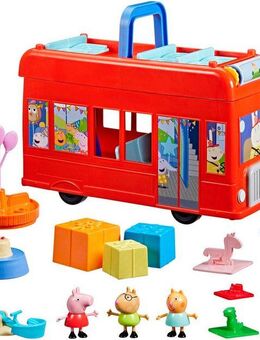 Hasbro Spielwelt Peppa Pig, Peppas 2-in-1 Partybus