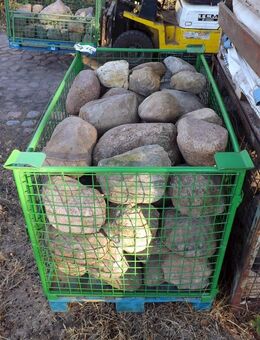 Mini Findling Feldstein Quellstein Solitär Zierstein Wallsteine Friesenwall Poolumrandung Sprudelst - Halle (Saale)