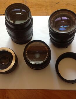 3 x Objektive und Tele Converter - Schönefeld