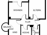 3-Zimmer-Wohnung in Gelsenkirchen Scholven - Gelsenkirchen