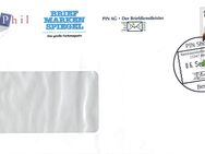 PIN AG: MiNr. UB ? a, "Briefmarkenbörse Berlin 2005", Ganzsache (2), gelaufen - Brandenburg (Havel)