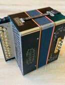 Knopfakkordeon, diatonisches Akkordeon, Vintage, 50er, Marke Hohner Germany , funktioniert in 74831