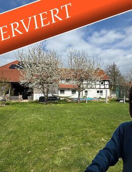 Charmante Hofanlage mit hübschen Garten, bezugsbereit in Berßel bei Osterwieck - Osterwieck