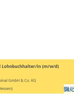 Finanz- und Lohnbuchhalter/in (m/w/d) - Wetter (Hessen)