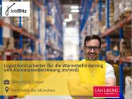 Logistikmitarbeiter für die Warenbeförderung und Automatenbetreuung (m/w/d) - Kirchheim (München)