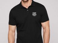 CAMP DAVID Poloshirt mit kleiner Logo-Stickerei auf Brusthöhe