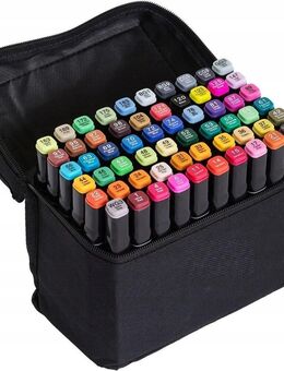 60 teiliges Marker Zeichenset im Etui XXXL Starter - Wuppertal