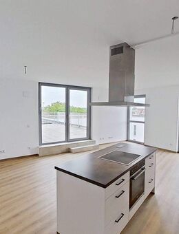 Weitläufige 3-Zimmer-Wohnung mit EBK und atemberaubender DACHTERRASSE in Neubauquartier NEO - Nürnberg