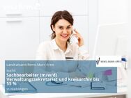 Sachbearbeiter (m/w/d) Verwaltungssekretariat und Kreisarchiv bis 55 % - Waiblingen