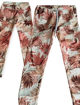 Bunte Damenhose | Größe 40-42 | Bequemer Gummizug - Köln