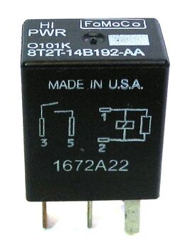 Original Relais Ford Nr. 8T2T-14B192-AA / O101K / 1672A22 - Made in USA - Biebesheim (Rhein)