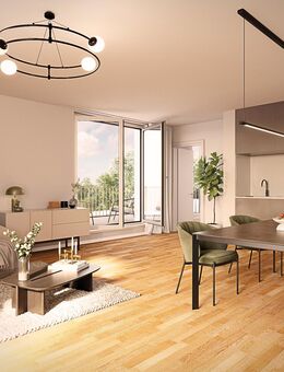 Barrierefreie 1-Zimmer-Wohnung mit Balkon in optimaler Süd-West-Ausrichtung - Bayreuth