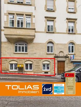 Gestalten Sie Ihr Wohnglück - 3-Zimmer-Erdgeschosswohnung mit Potenzial in Stuttgart-West - Stuttgart