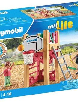 Playmobil® Zimmerin on tour (71475), My City Life Konstruktions-Spielset, (58 St), Spielturm, teilweise aus recyceltem Material, Made in Europe