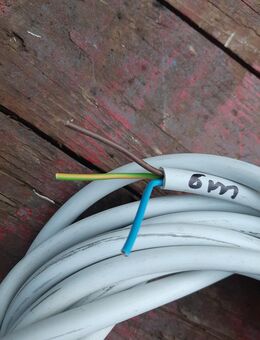 2 Reststücke Kabel 3x1.5 Länge je 6m - Büdingen