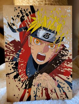 Naruto Shippuden: Naruto Uzumaki Acrylmalerei A5 - Bietigheim-Bissingen