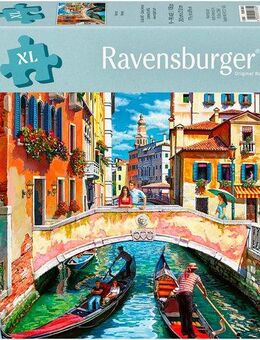 Ravensburger Puzzle Feel Well & Puzzle, Venedig, 100 Puzzleteile, XL, für Erwachsene, Made in Europe