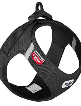 Curli Vest Geschirr Clasp Air-Mesh, schwarz - Größe XS: Brustumfang 33,9 - 38,2 cm