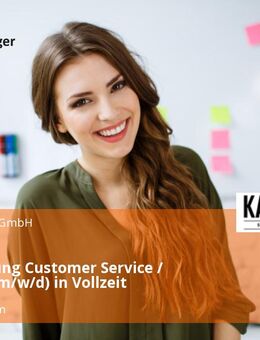 Teamleitung Customer Service / Vertrieb (m/w/d) in Vollzeit - Heitersheim