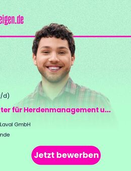 Berater für Herdenmanagement und Software (w/m/d) für die Region Süd - Glinde