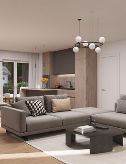 Dualastraße | Nachhaltige Holz-Hybrid-Bauweise mit Effizienzhaus 40 | 4-Zimmer Gartenwohnung - München