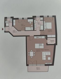Fertiggestellt! Attraktive, altersgerechte 3-Zi.-Wohnung mit 2 Bädern! (WE4) Nur 0,5% Courtage! - Saulheim