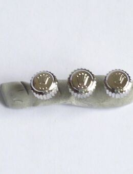 Rolex Org. Kronen Stahl mit Original Tubuss 3 Stück24-703-0 / 704-0 - Konstanz