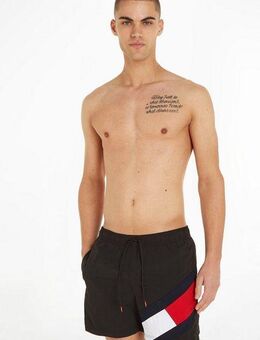 Tommy Hilfiger Swimwear Badeshorts SF MEDIUM DRAWSTRING mit Tommy Hilfiger Markenlabel