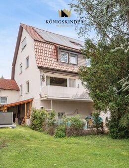 Gepflegtes Mehrfamilienhaus mit 2 Garagen und parkähnlichen Garten - Remshalden