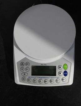 Weight Watchers Waage max. 2 kg Diätwaage weiß digital 5,- - Flensburg
