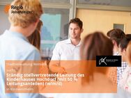 Ständig stellvertretende Leitung des Kinderhauses Hochdorf (mit 50 % Leitungsanteilen) (w/m/d) - Remseck (Neckar) Remseck
