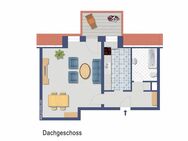 Eigentumswohnung * WHV, Bismarkstraße 166 * Balkon * 1 ZKB * 49 qm * Dachgeschoss * top Lage * - Wilhelmshaven