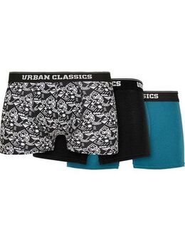URBAN CLASSICS Boxershorts Urban Classics Herren Organic Boxer Shorts 3-Pack (1-St)