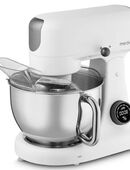 Medion® Küchenmaschine MD12600, Ultraleiser 800 W Gleichstrom-Motor, 800 W, 4,7 l Schüssel, Mit umfangreichem Zubehör-Set, Fleischwolf-Aufsatz, Gemüsereibe in 00000