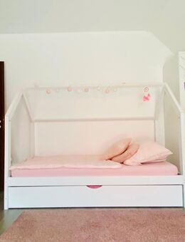 Vitalispa Hausbett Weiß 90x200 cm mit Gästebett - Petersaurach